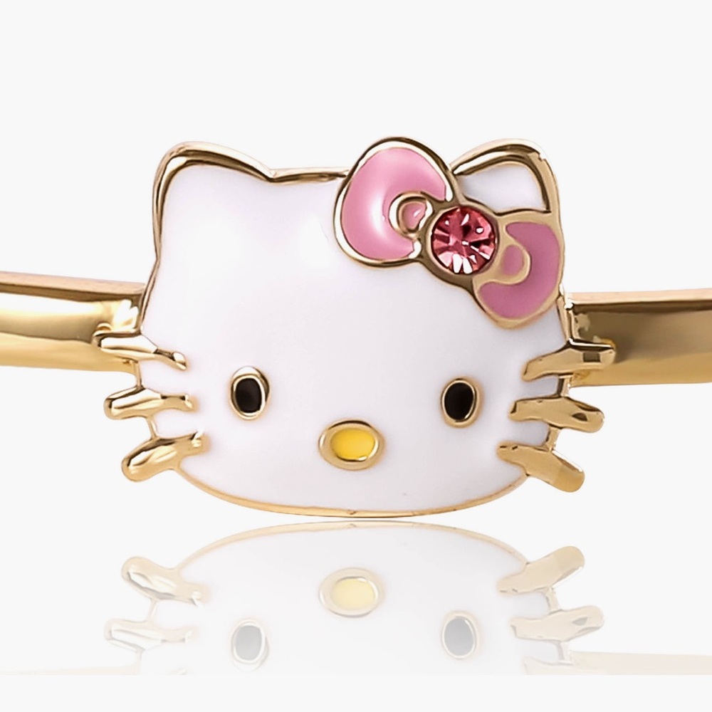 Hello Kitty Gold and Pink Bracelet - Picture 3 of 5
